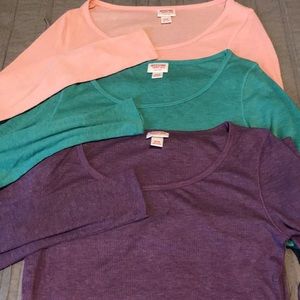 Mossimo fitted lightweight long sleeve shirts